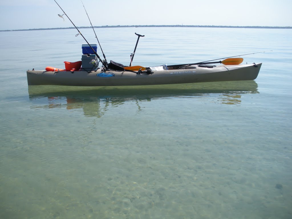 Fishing Kayak on Sarasota Bay, Florida