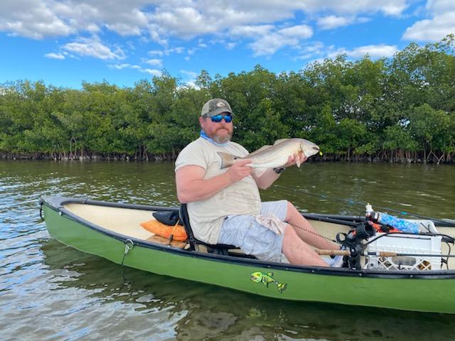 Redfish - Kayak Fishing - Florida